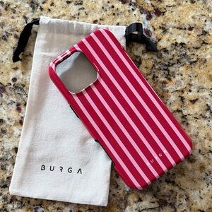 Red Striped Phone Case brand new